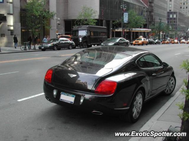 Bentley Continental spotted in New-York, New York