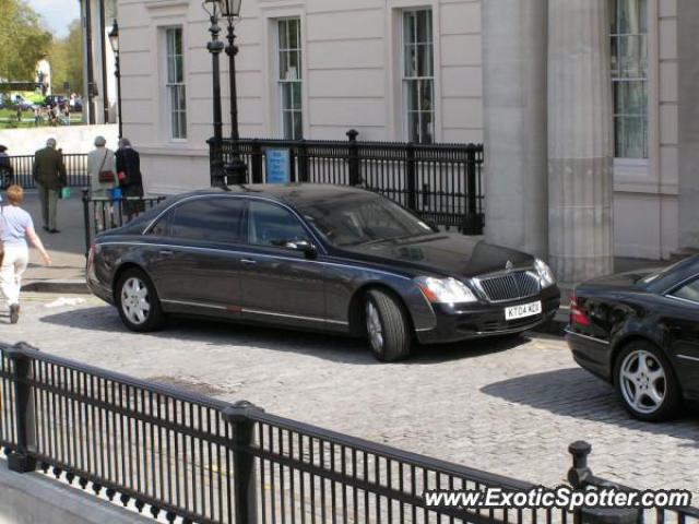 Mercedes Maybach spotted in London, United Kingdom