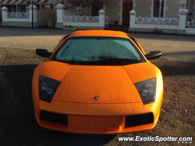 Lamborghini Murcielago spotted in Stellenbosch, South Africa