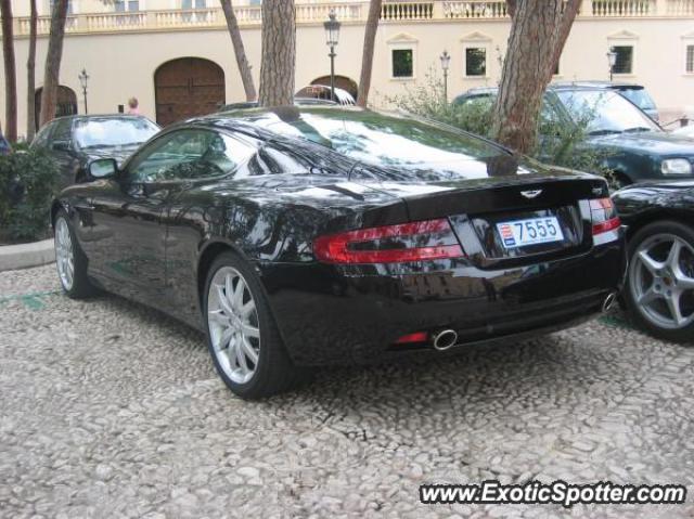 Aston Martin DB9 spotted in Monte Carlo, Monaco