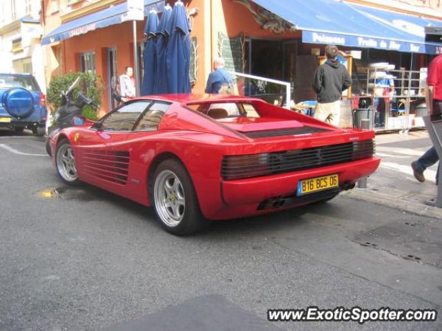 Ferrari Testarossa spotted in Nice, France