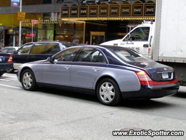 Mercedes Maybach spotted in Manhattan, New York