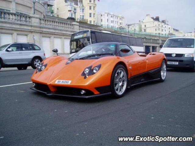 Pagani Zonda spotted in Brighton, United Kingdom