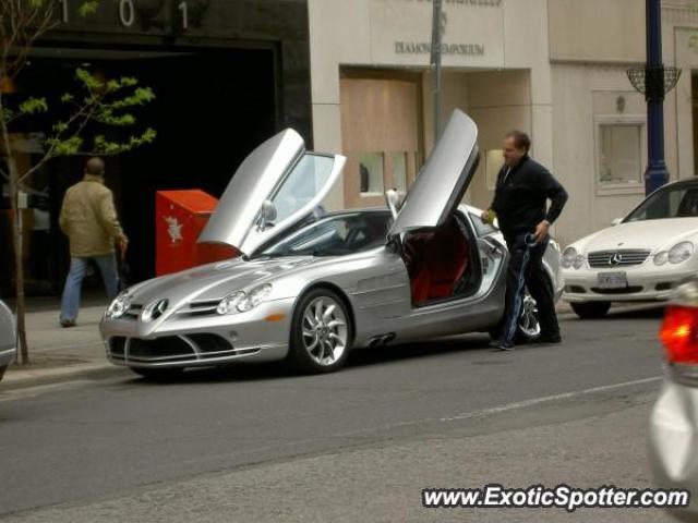 Mercedes SLR spotted in Toronto, Canada