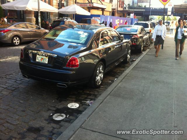 Rolls Royce Phantom spotted in Manhattan, New York