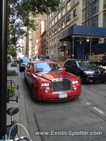 Rolls Royce Phantom spotted in Manhattan, New York