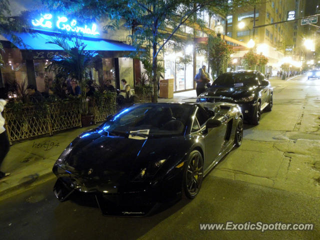 Lamborghini Gallardo spotted in Chicago, Illinois