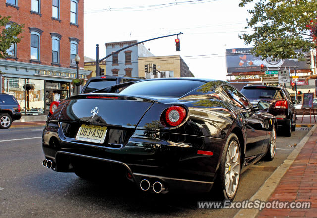 Ferrari 599GTB spotted in Red Bank, New Jersey