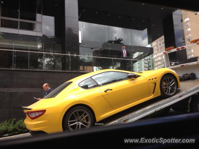 Maserati GranTurismo spotted in Bogota, Colombia