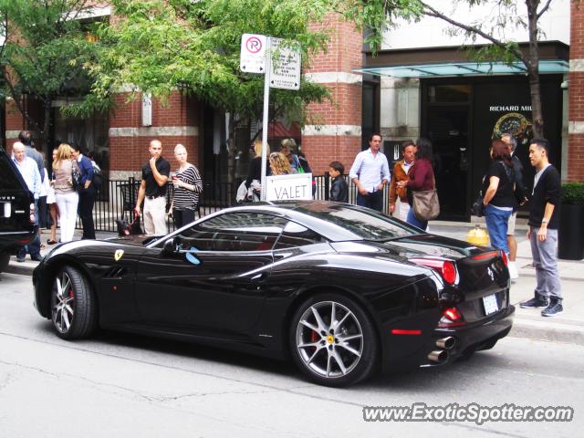 Ferrari California spotted in Toronto, Canada