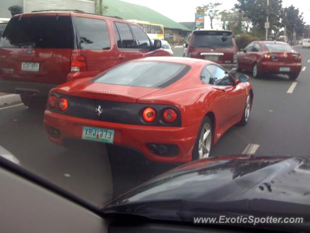 Ferrari 360 Modena spotted in Manila, Philippines