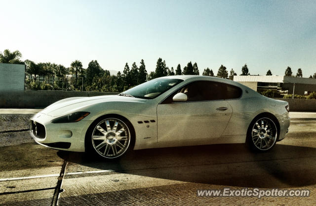 Maserati GranTurismo spotted in Newport Beach, California