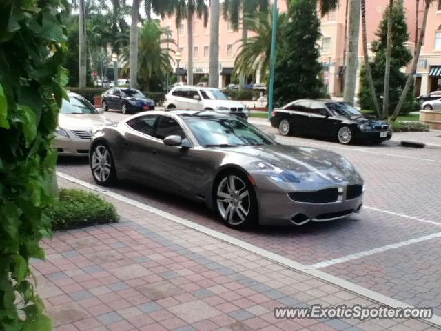 Fisker Karma spotted in Boca Raton, Florida