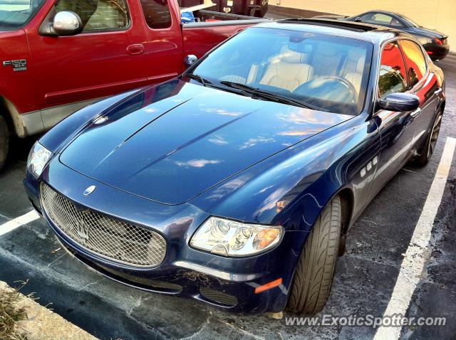 Maserati Quattroporte spotted in Atlanta, Georgia