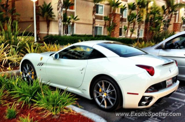 Ferrari California spotted in Orange, California