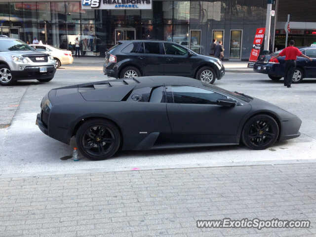 Lamborghini Murcielago spotted in Toronto, Ontario, Canada