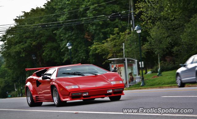 Lamborghini Countach spotted in Atlanta, Georgia