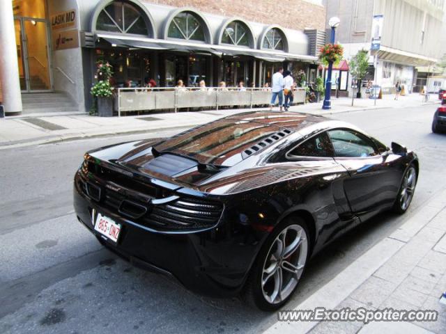 Mclaren MP4-12C spotted in Toronto, Canada