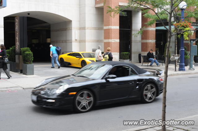 Lamborghini Murcielago spotted in Toronto, Ontario, Canada