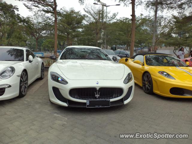 Maserati GranTurismo spotted in Jakarta, Indonesia