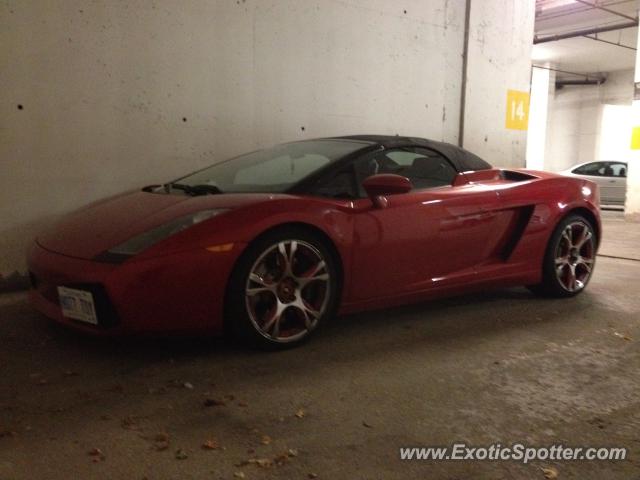 Lamborghini Gallardo spotted in Windsor ON., Canada