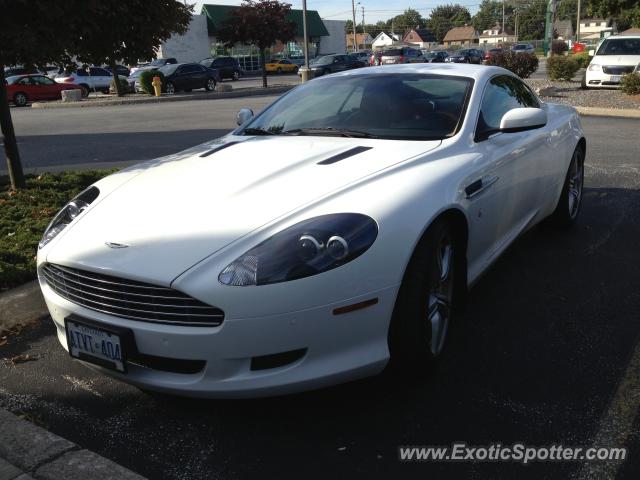 Aston Martin DB9 spotted in Windsor ON., Canada