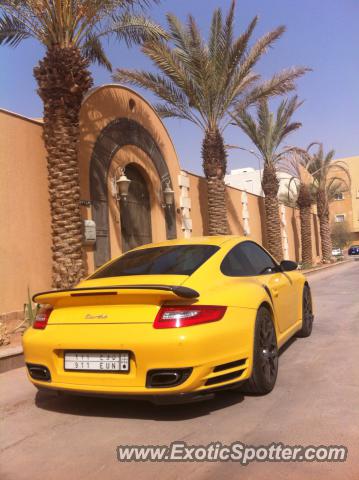 Porsche 911 Turbo spotted in Riyadh, Saudi Arabia