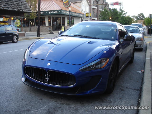 Maserati GranTurismo spotted in West Lafayette, Indiana