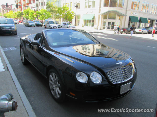 Bentley Continental spotted in Boston, Massachusetts