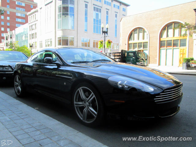 Aston Martin DB9 spotted in Boston, Massachusetts