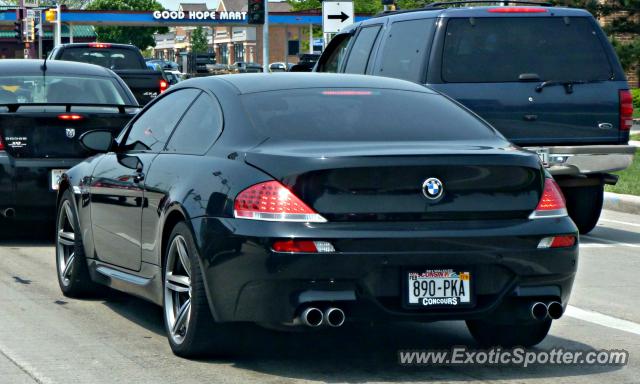 BMW M6 spotted in Milwaukee, Wisconsin