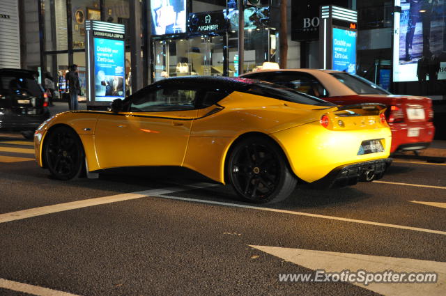 Lotus Evora spotted in Bukit Bintang KL, Malaysia