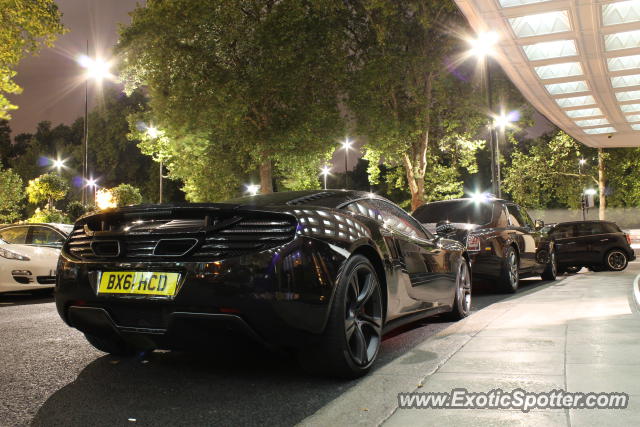 Mclaren MP4-12C spotted in London, United Kingdom