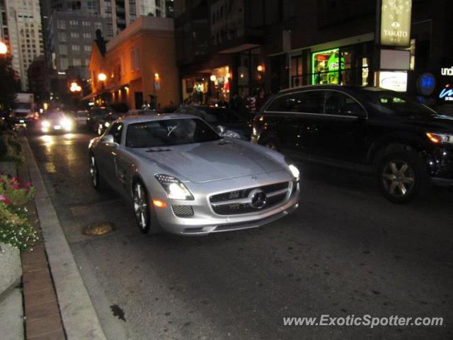 Mercedes SLS AMG spotted in Toronto, Canada