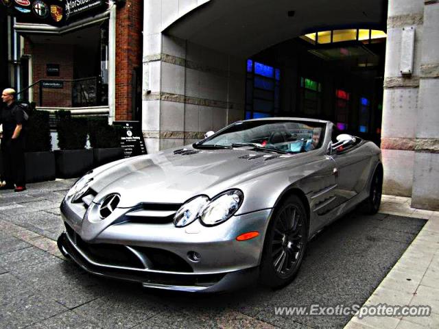 Mercedes SLR spotted in Toronto, Canada