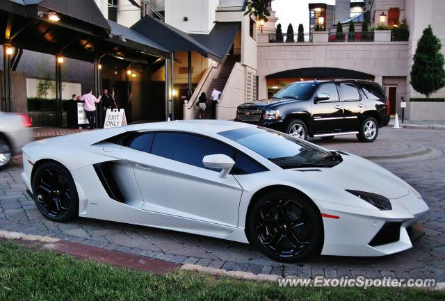 Lamborghini Aventador spotted in Atlanta, Georgia