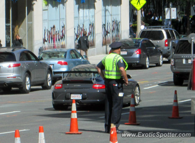 Porsche 911 GT3 spotted in Boston, Massachusetts