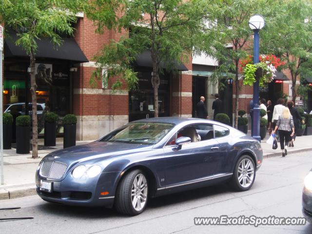 Bentley Continental spotted in Toronto, Canada