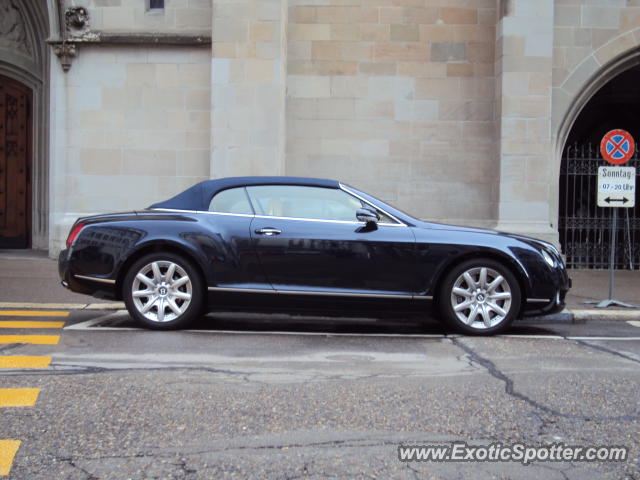 Bentley Continental spotted in Luzern, Switzerland