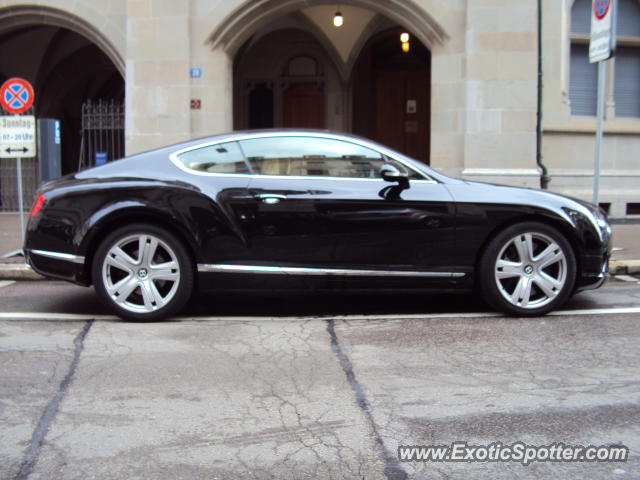 Bentley Continental spotted in Luzern, Switzerland