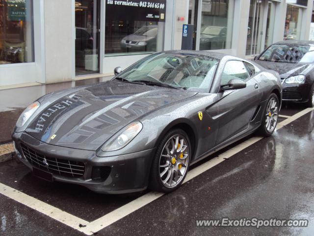 Ferrari 599GTB spotted in Zurich, Switzerland