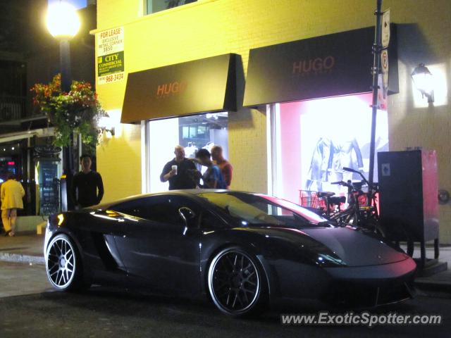 Lamborghini Gallardo spotted in Toronto, Canada