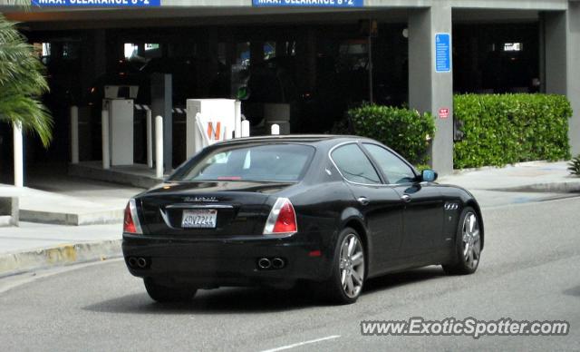 Maserati Quattroporte spotted in Los Angeles, California