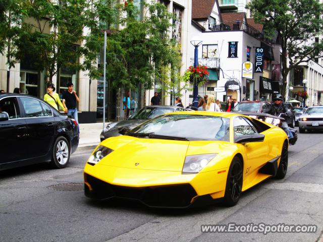 Lamborghini Murcielago spotted in Toronto, Canada