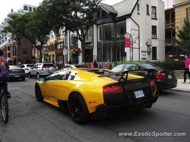 Lamborghini Murcielago spotted in Toronto, Canada