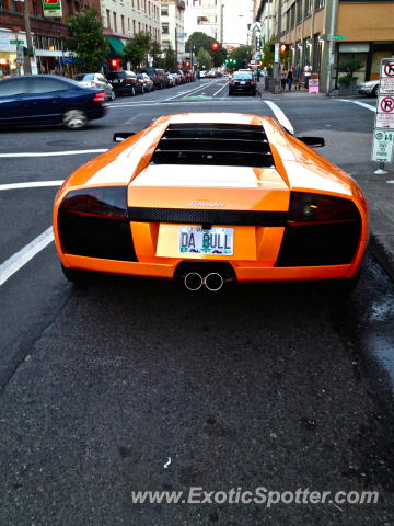 Lamborghini Murcielago spotted in Portland, Oregon