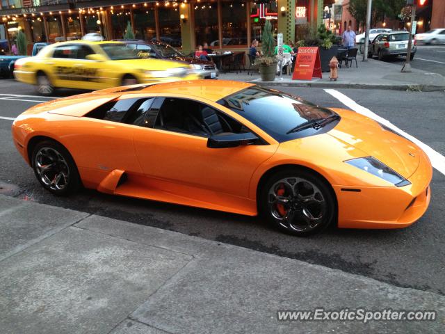 Lamborghini Murcielago spotted in Portland, Oregon