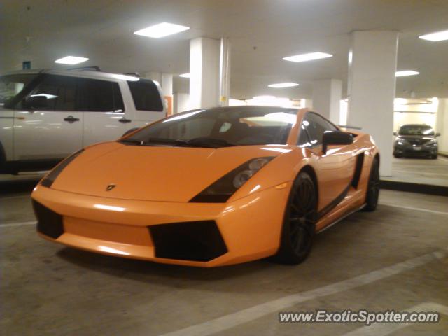 Lamborghini Gallardo spotted in Chevy Chase, Maryland