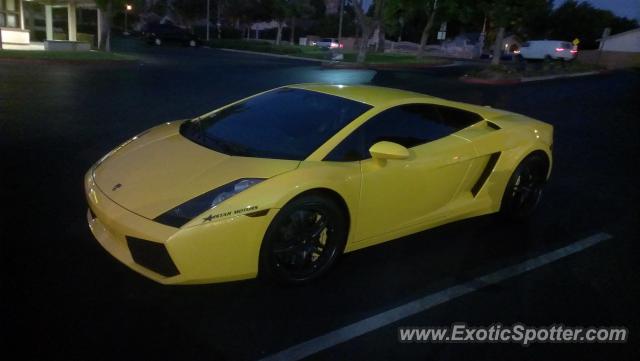 Lamborghini Gallardo spotted in Riverside, California