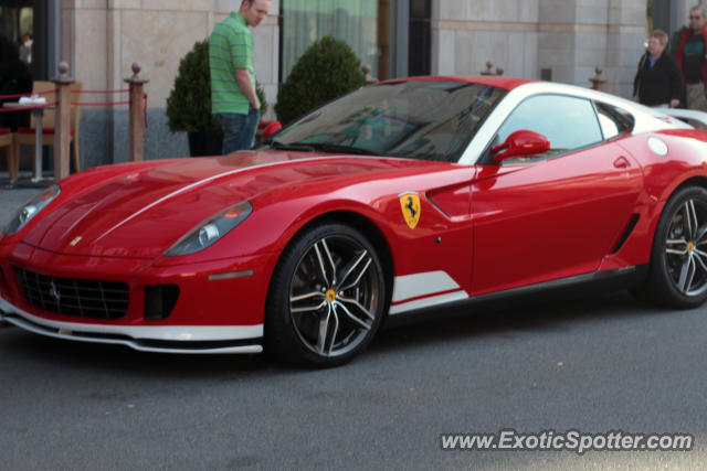 Ferrari 599GTB spotted in Boston, Massachusetts